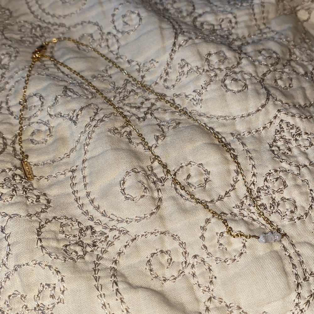 Adina Jewels - necklace with laborite necklace